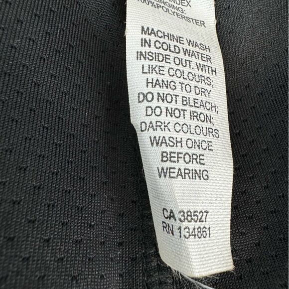 One Tooth Black Skort Elastic Waist Athletic Wear SZ XL - Picture 11 of 12